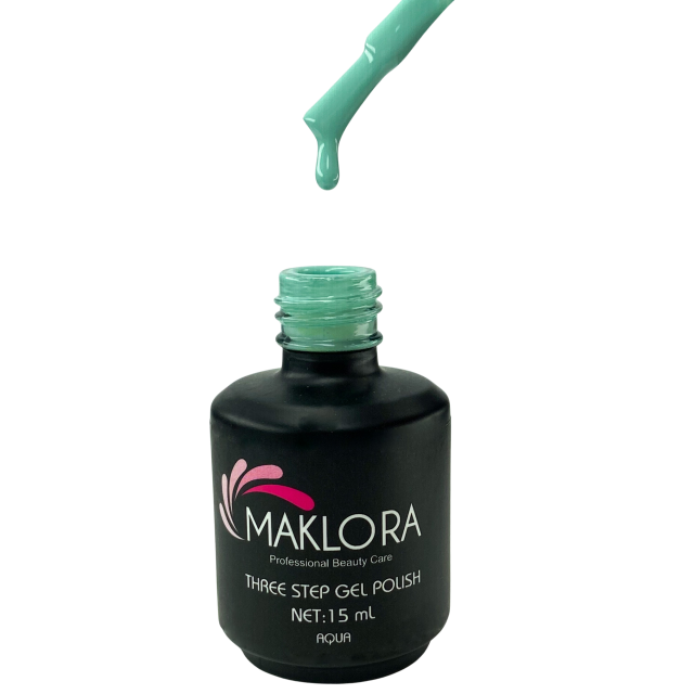 Maklora Three Step Kalıcı Oje Aqua No: 101 15 Ml, Maklora Three Step Kalıcı Oje Aqua No: 101 15 Ml,