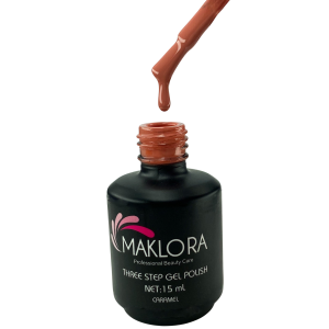 Maklora Three Step Kalıcı Oje Caramel No: 115 15 Ml,
