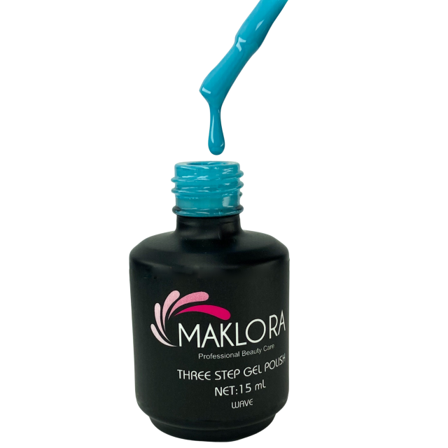 Maklora Three Step Kalıcı Oje Wave No: 134 15 Ml,