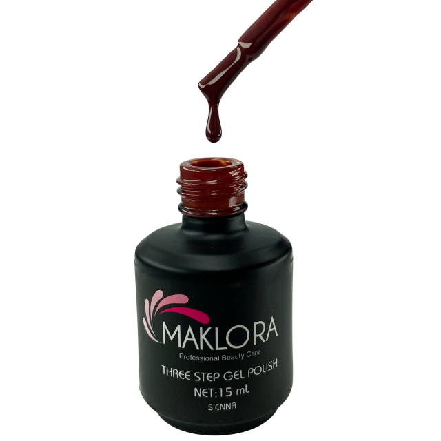Maklora Three Step Kalıcı Oje Sienna 15 15 Ml,