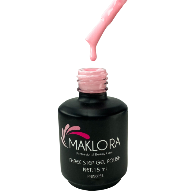 Maklora Three Step Kalıcı Oje Princess No: 194 15 Ml,