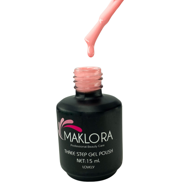 Maklora Three Step Kalıcı Oje Lovely No: 214 15 Ml,