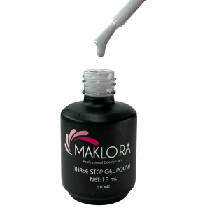 Maklora Three Step Kalıcı Oje Stone No: 234 15 Ml,