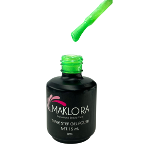 Maklora Three Step Kalıcı Oje Lime  No: 287 15 Ml,