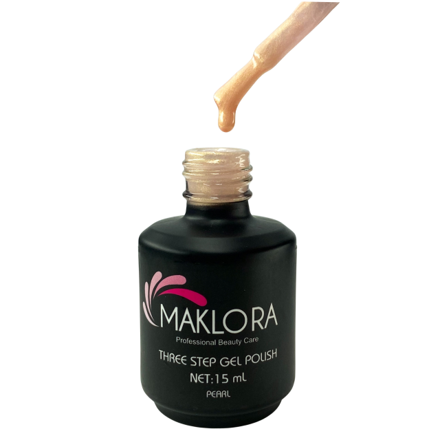 Maklora Three Step Kalıcı Oje Pearl No: 340 15 Ml Maklora Three Step Kalıcı Oje Pearl No: 340 15 Ml