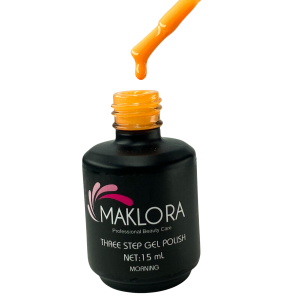 Maklora Three Step Kalıcı Oje Morning no: 75 15 Ml,