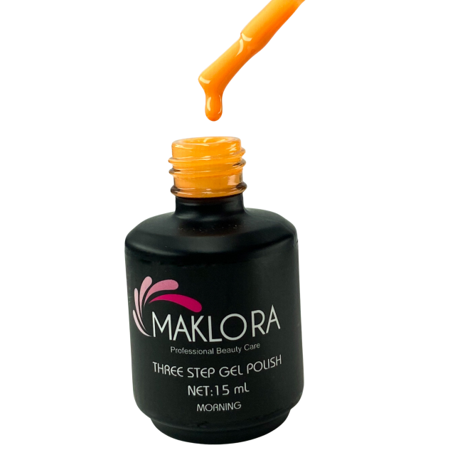 Maklora Three Step Kalıcı Oje Morning no: 75 15 Ml,