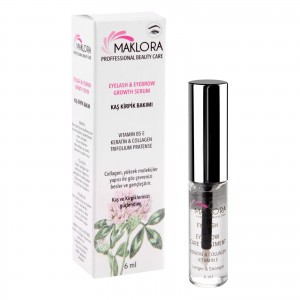 Maklora Kaş ve Kirpik Bakım Keratin Serum 6 Ml