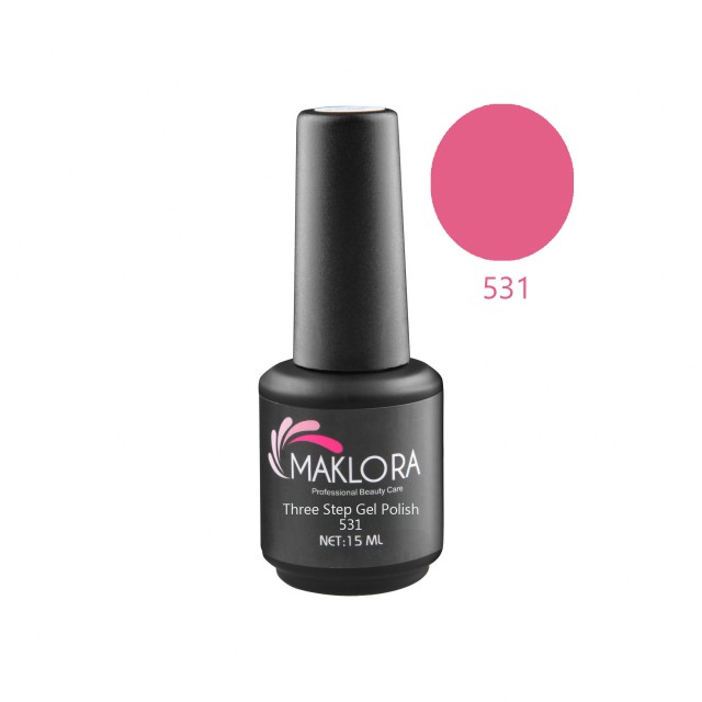 Maklora Three Step Kalıcı Oje 531 15 Ml Maklora Three Step Kalıcı Oje 531 15 Ml