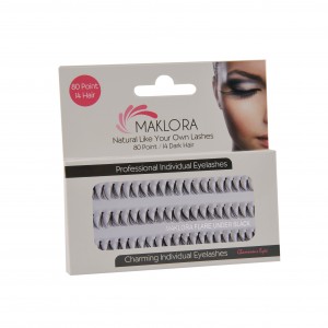 Maklora Natural Koyu Tekli Kirpik Under 80 Point/16