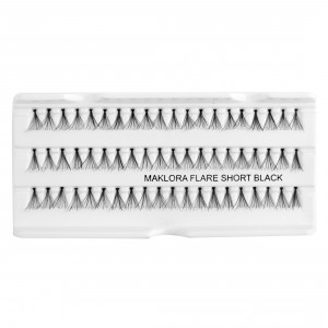 Maklora Tekli Kirpik Kısa