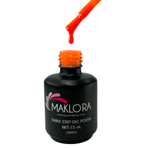 Maklora Three Step Kalıcı Oje Carrot no: 47 15 Ml,